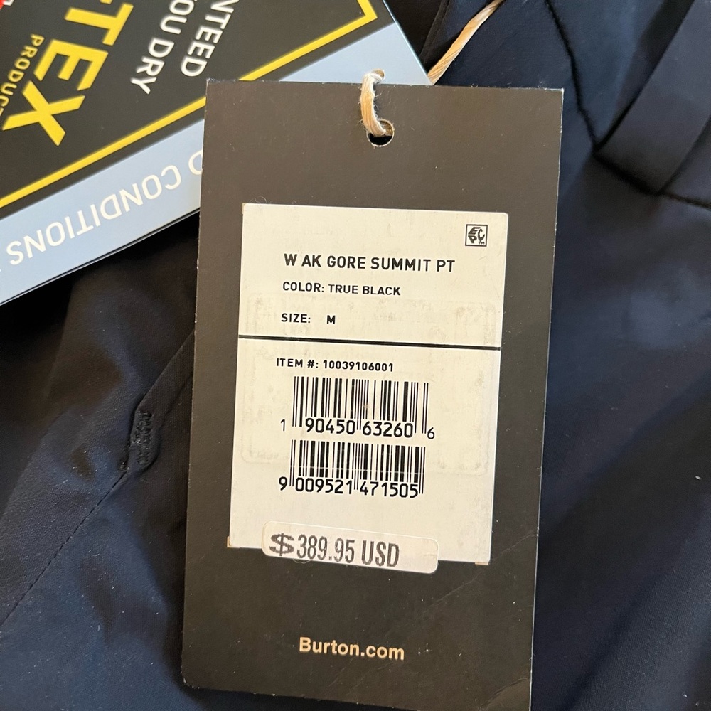 AK BURTON WOMENS GORE SUMMIT PT